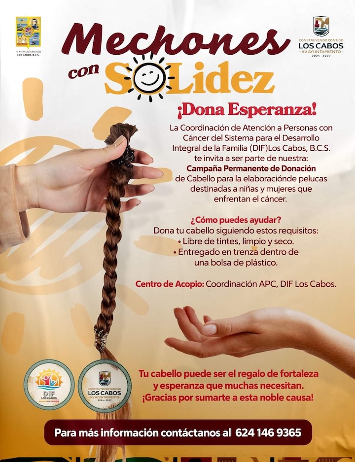 Cambia tu cabello por sonrisas y esperanza; súmate a la campaña “Mechones con Solidez”