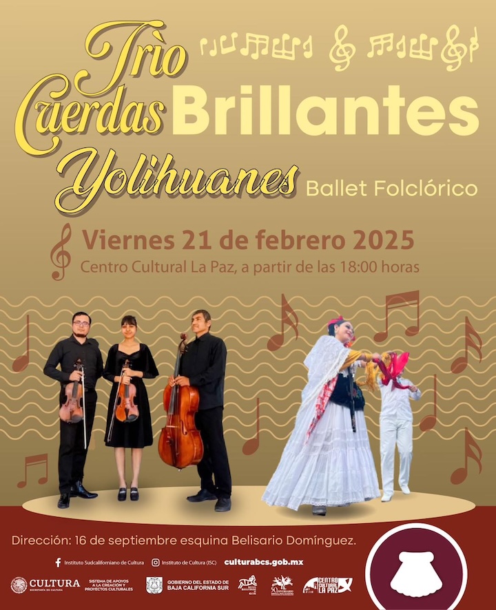 Ofrecerá Centro Cultural La Paz una noche de música y folclor