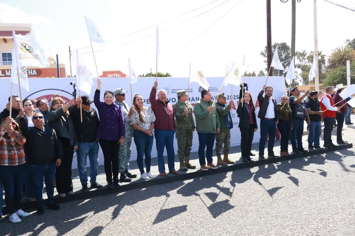 Da banderazo Víctor Castro al operativo de Semana Santa 2025 en Vizcaíno