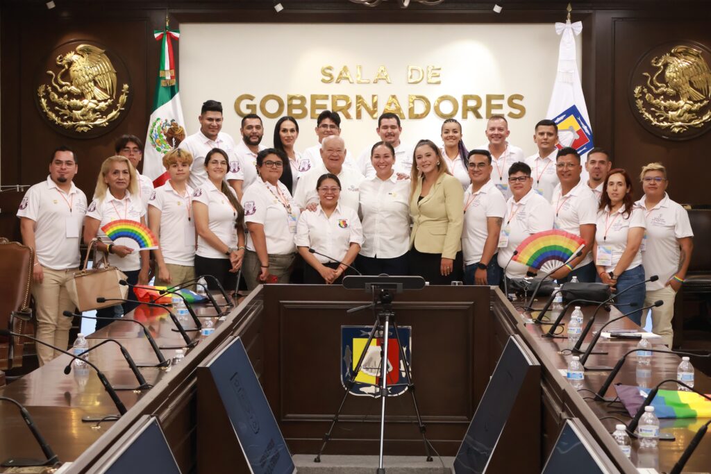 Gobernador VCC se reúne con el Parlamento Sudcaliforniano de la Diversidad