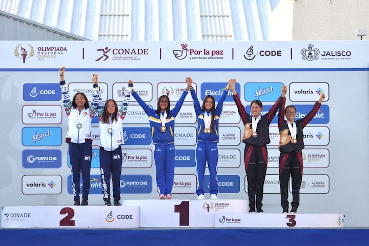 BCS suma medallas en los Juegos Nacionales CONADE 2025