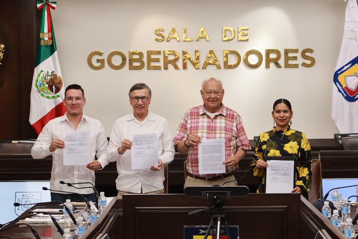Firma Gobernador VCC convenio para garantizar el derecho agrario de las mujeres rurales en BCS