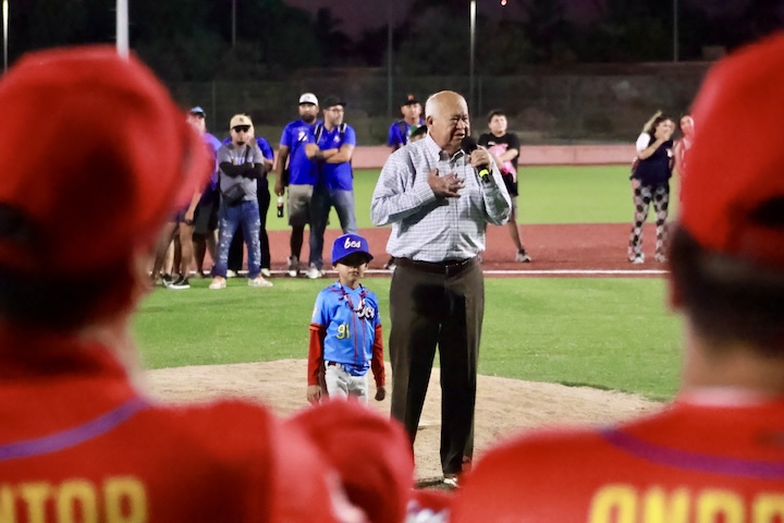 Inaugura Víctor Castro el Campeonato Nacional de Béisbol categoría Pre-iniciación