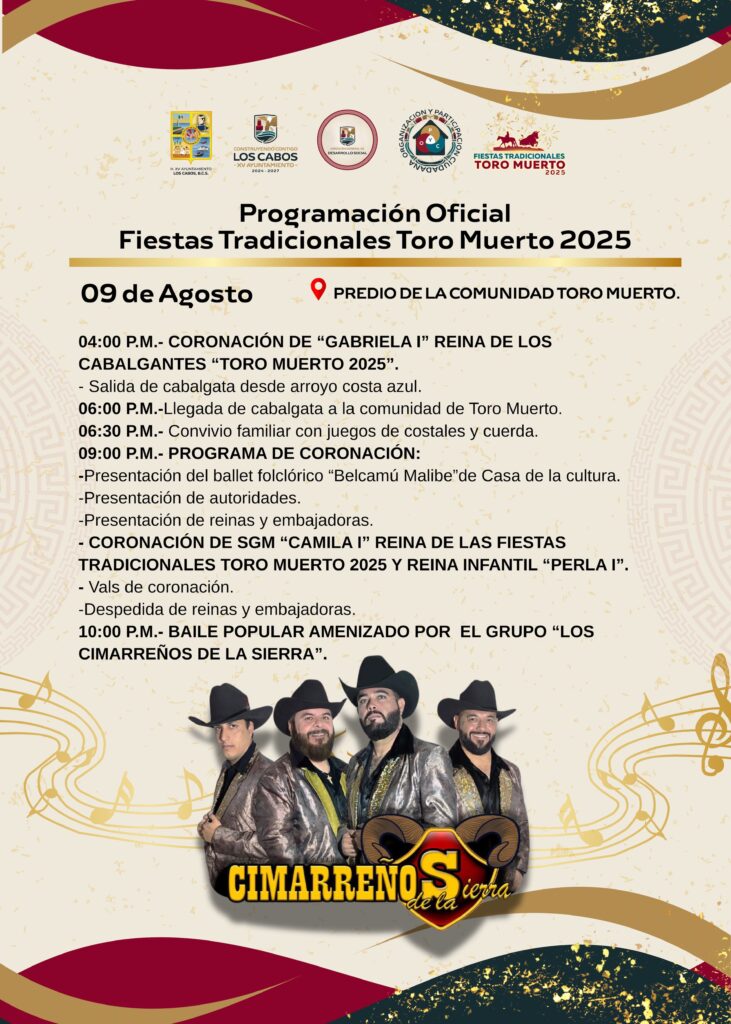 Se prepara comunidad de Toro Muerto para celebrar sus Fiestas Tradicionales 2025