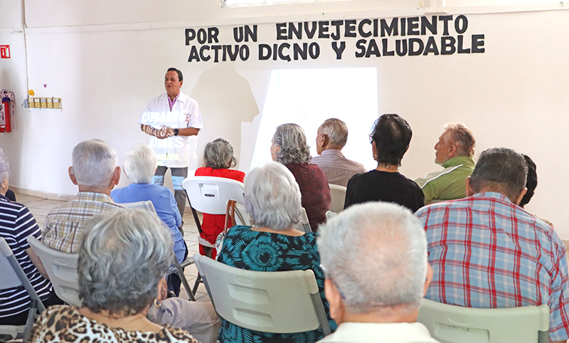 Gobierno Estatal refuerza la prevención y atención integral durante la Semana Nacional de Salud para Gente Grande 2025