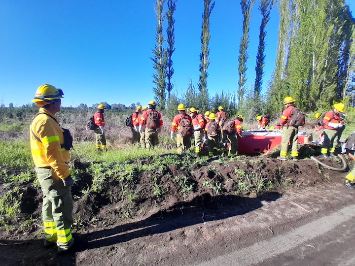 Director de Fomento Forestal de BCS participa como instructor en curso internacional en manejo de incendios