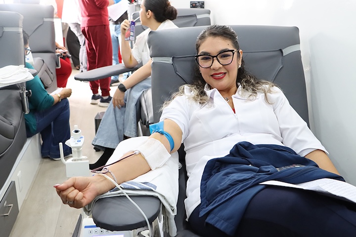 Incrementa en 2025 la donación altruista de sangre en BCS