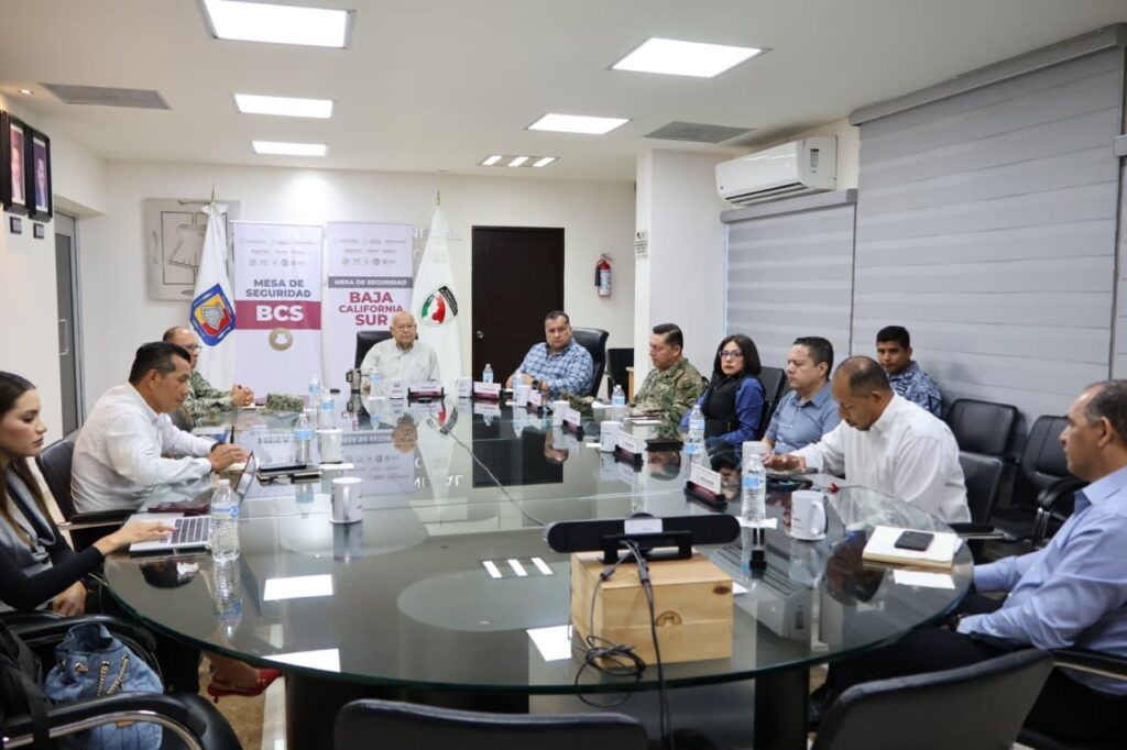 MESA ESTATAL DE SEGURIDAD REFUERZA OPERATIVOS TRAS HECHOS REGISTRADOS EN LOS CABOS
