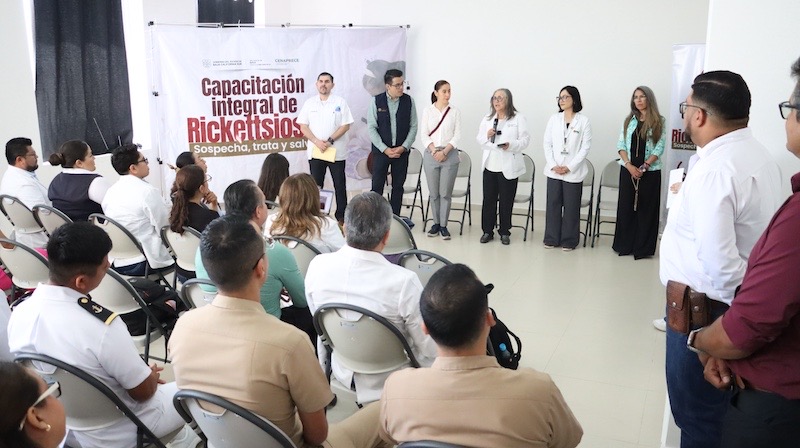 Capacita Salud BCS a personal médico en Mulegé sobre Rickettsiosis