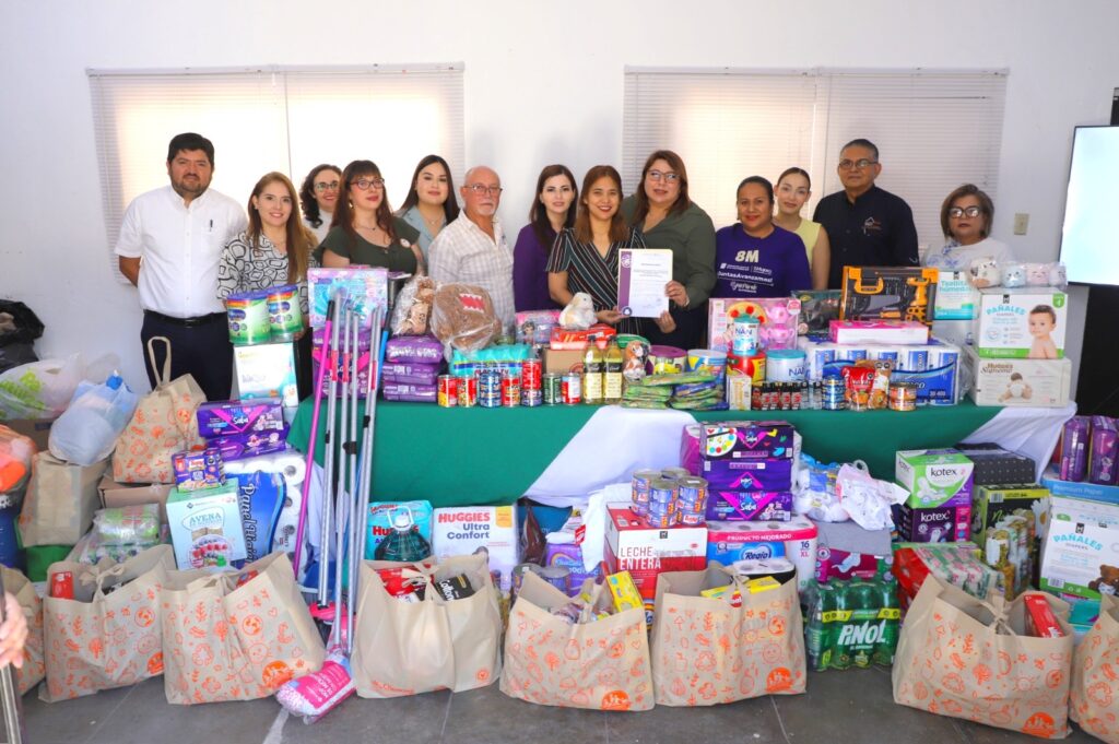 Entrega Gobierno del Estado insumos a refugio para mujeres en situación de violencia en BCS