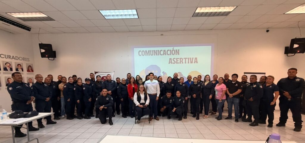 Capacitan a policías estatales para fortalecer habilidades de comunicación y manejo emocional