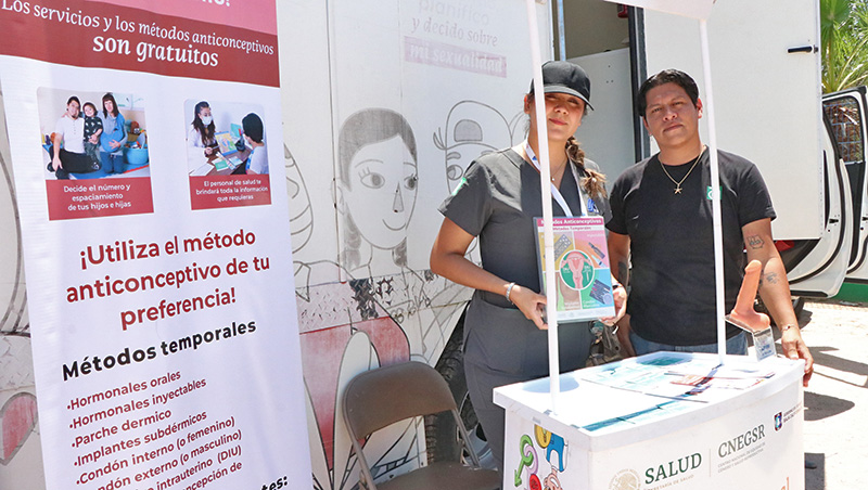 Salud estatal brinda orientación para prevenir el embarazo adolescente