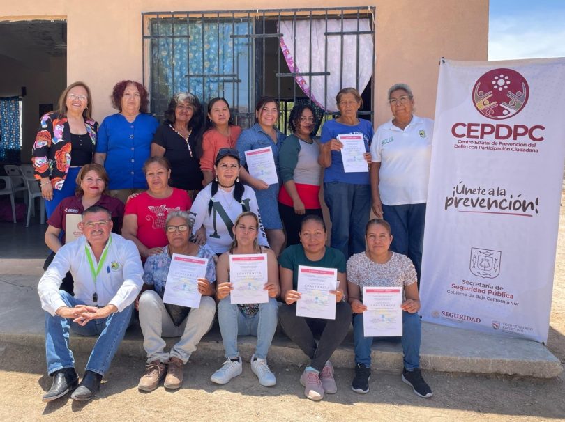 Realiza SSPE acciones de prevención del delito en los cinco municipios de BCS