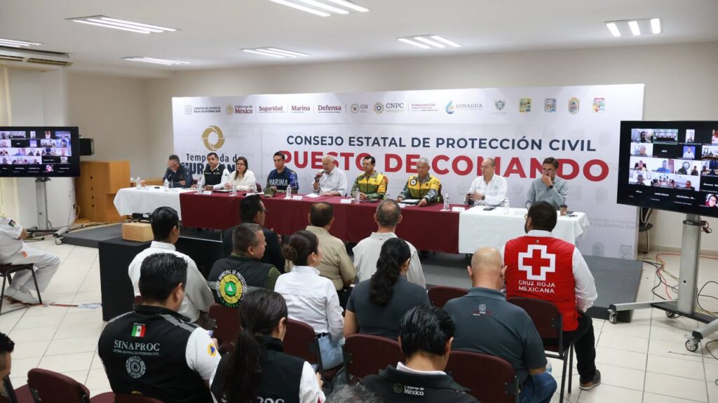 Continúa vigilancia meteorológica en BCS ante posibles lluvias por Simon