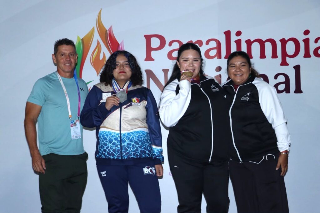 BCS suma plata y bronce en paratletismo de la Paralimpiada Nacional CONADE 2026